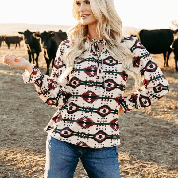 You Serious Clark Top by Sterling Kreek - Picture 2 of 3